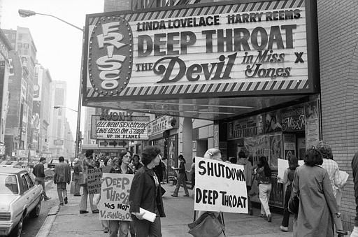 DEEP THROAT PROTEST 1980
